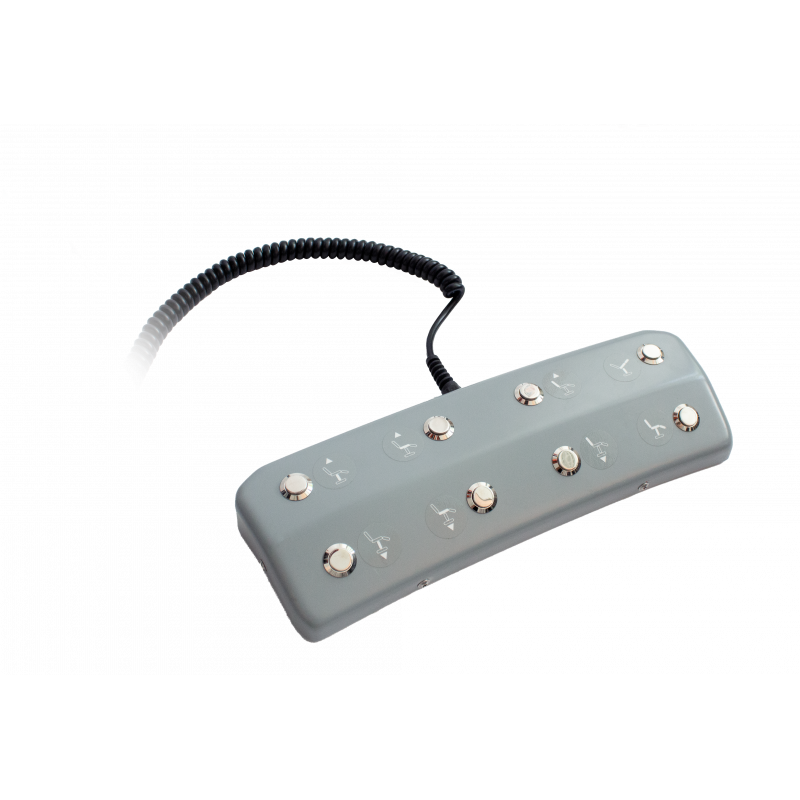 Behandlungsliege Berchtold Aurora, Anthrazit/Weiß