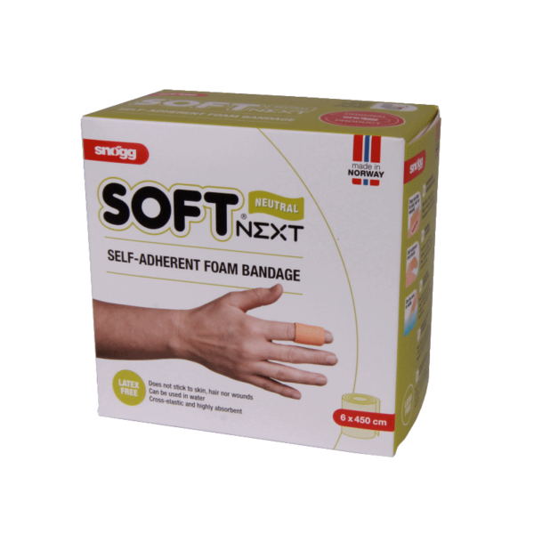 SOFT NEXT - Selbsthaftende Weichschaum-Bandage