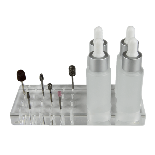 Container Burr with four, Pipette bottle 20ml