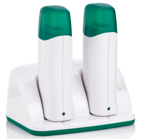 Wax station with two cartridge holders