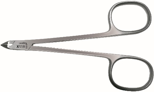 [X518] Hautschere podo.one stainless 10,5 cm