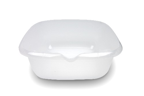 [977.50] Foot Bath bowl , 38x38x15xcm transparent